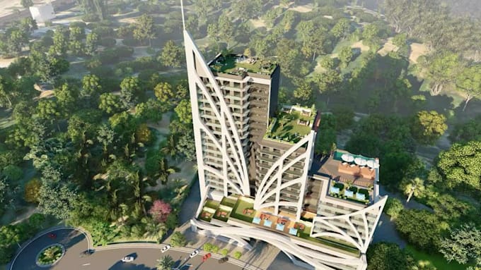 do best 2d and 3d master plan design with renders