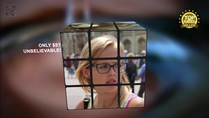 create an Animated Rubik Cube Video