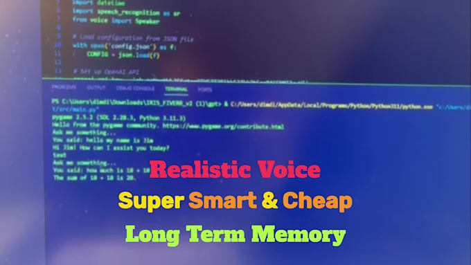 Build your custom python voice assistant by Xjmd26 | Fiverr