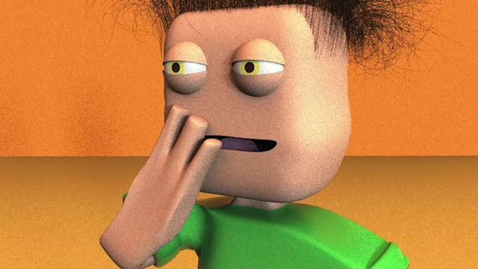 do cartoon animation, modelling and renders in cinema 4d