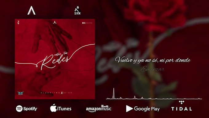 create a lyric video with your cover art