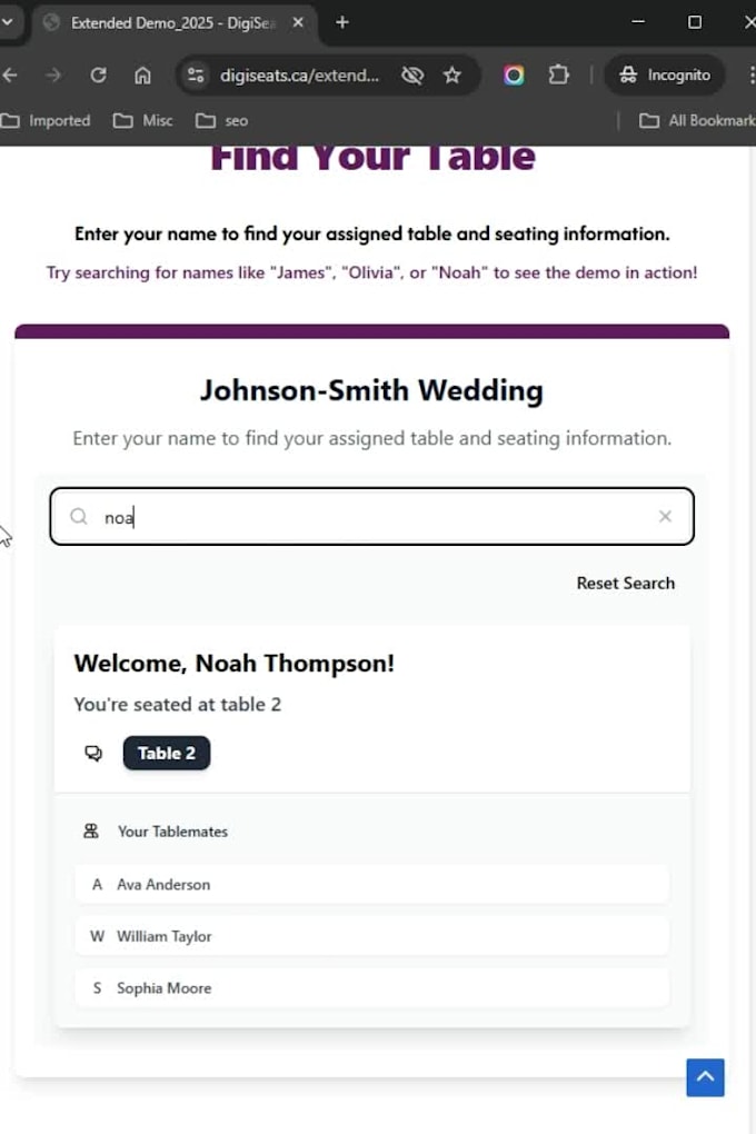 create custom qr code digital seating chart for weddings and events