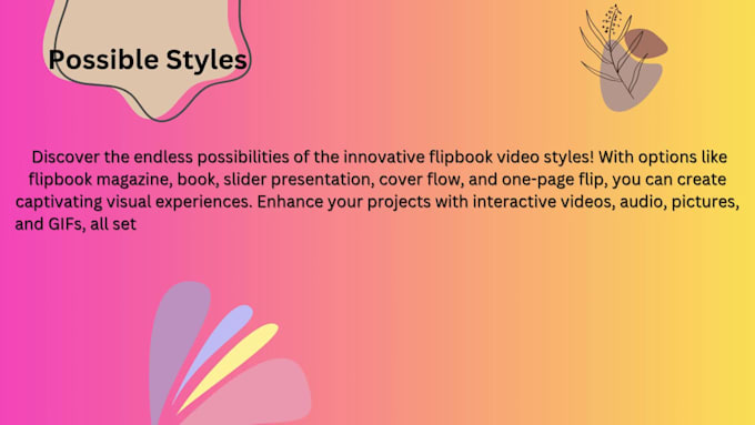 deliver professional interactive flipbook