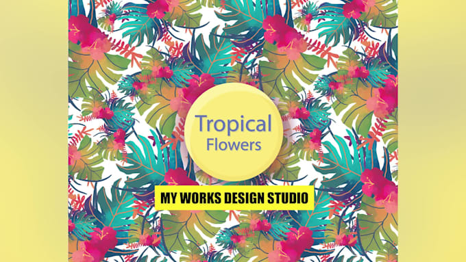 make seamless repeat patterns and illustrations for you