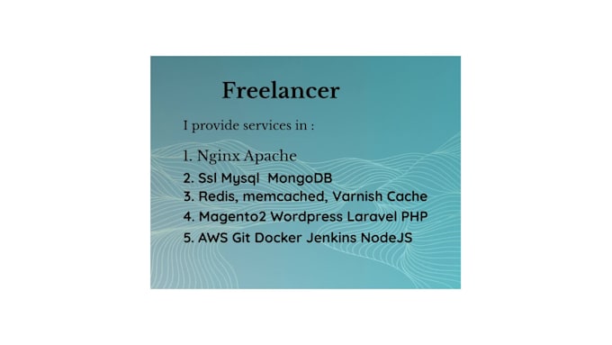 fix linux,mysql,magento,nodejs,PHP,wordpress,laravel,aws, cackphp, SSL