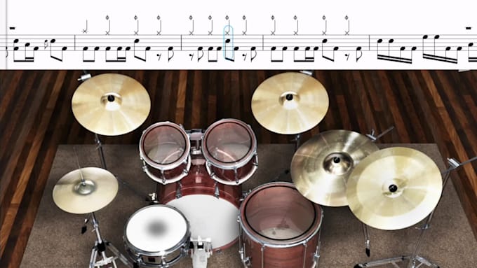 deliver professional drum transcriptions for any song