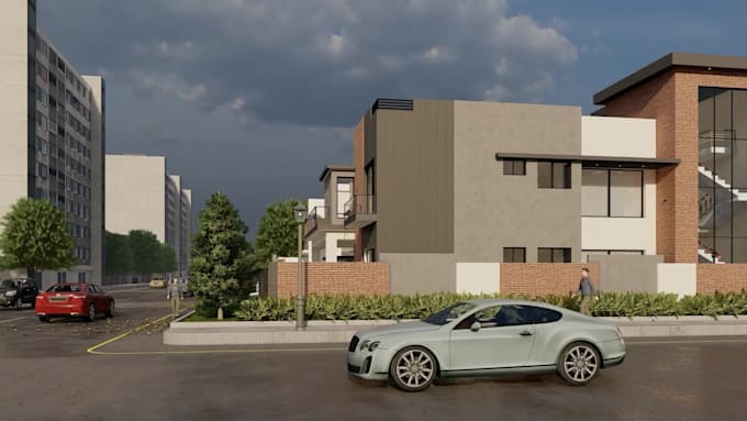 create realistic 3ds models in sketchup render it in lumion