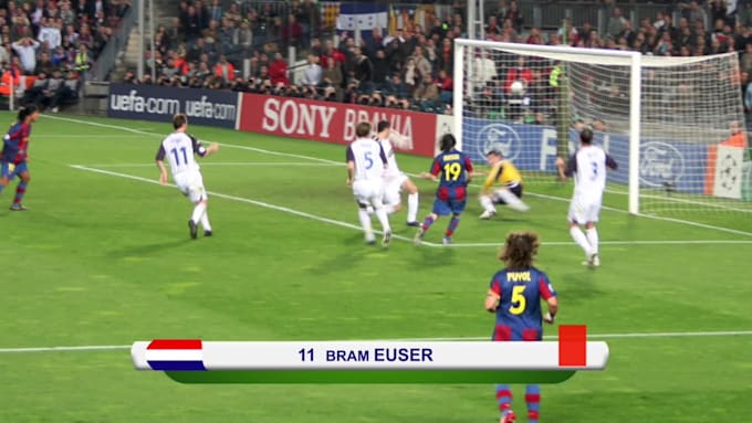 create football broadcast graphics