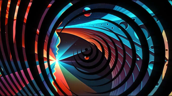 create a 4k music video or visualizer