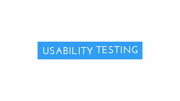 personally test website as a tester and user