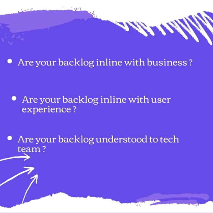 create user stories and keep your product backlog healthy