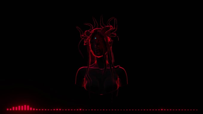 create audio reactive music visualizers