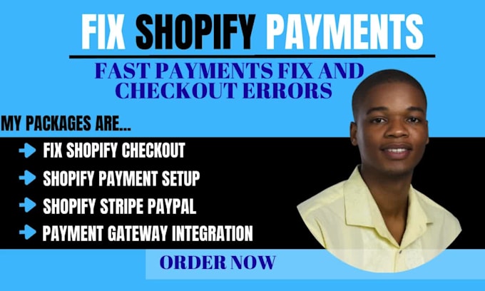 fix shopify payment gateways and checkout errors fast