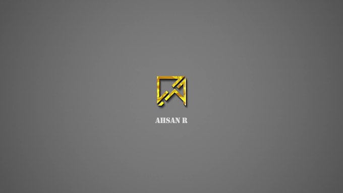 create a professional 3d logo animation for your brand