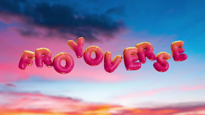 create a premium 3d text or logo animation