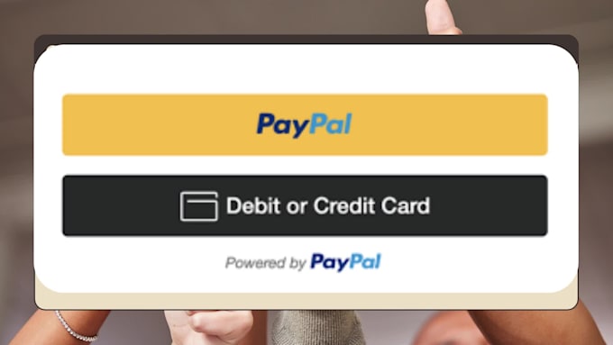 put smart buttons for paypal credit and debit cards on shopify