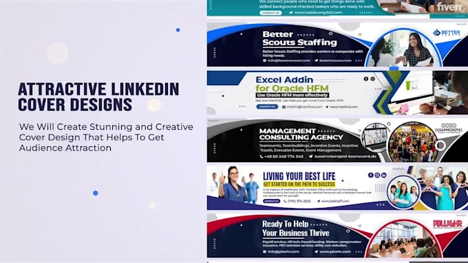 create very impressive and attractive linkedin business page