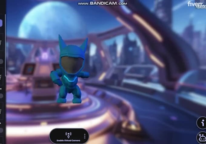create 3d vtuber model for animaze software