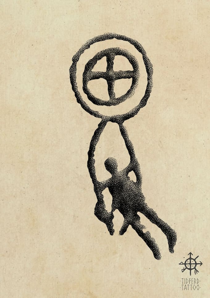 Big Deals! I will draw a viking design that feels authentic  for $60