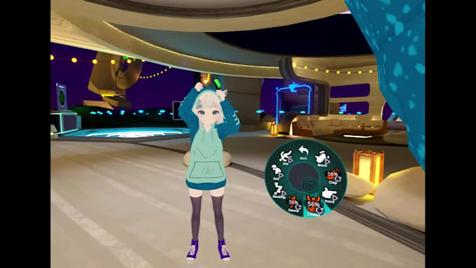 create a custom vrchat and vtuber avatar for PC and quest