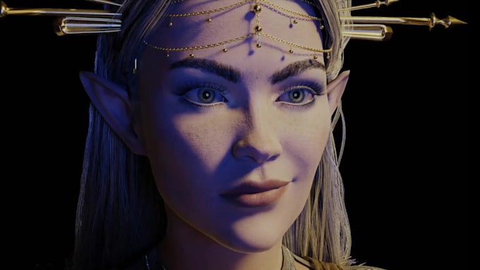 do hyper realistic character sculpting, retopology