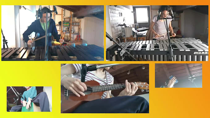 record marimba and vibraphone tracks on your songs