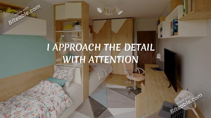 design interior and 3d render for your home