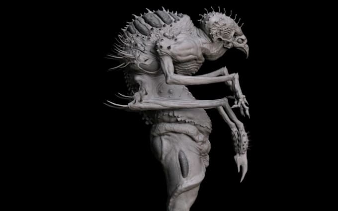 create a 3d creature for you