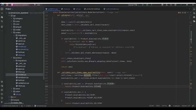 do full stack web development