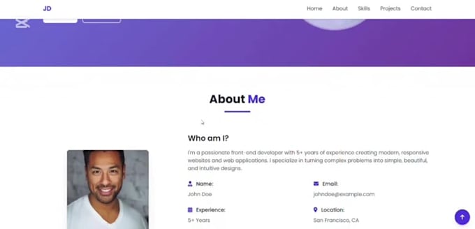 write clean and responsive HTML CSS code