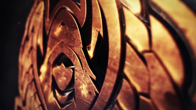 create 3d logo introduction with saber effect
