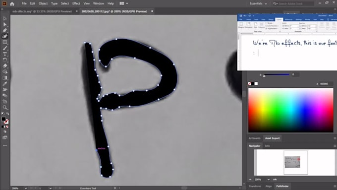 turn your handwriting into a font
