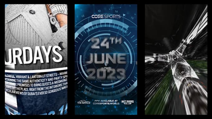 Static Event Posts Create static and animated event flyers for your social media by ...