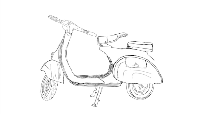 draw digital sketch and drawing from your photo, line art