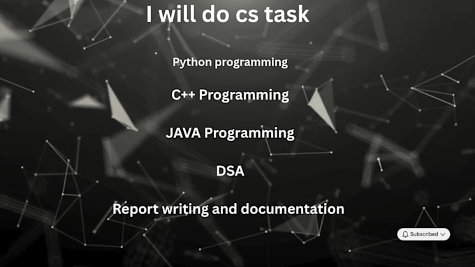 do computer science tasks