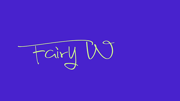 animate your handwritten signature or text professionally