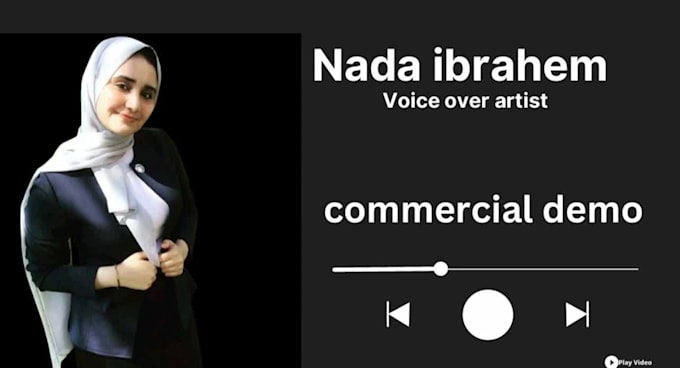 record a female arabic voice over