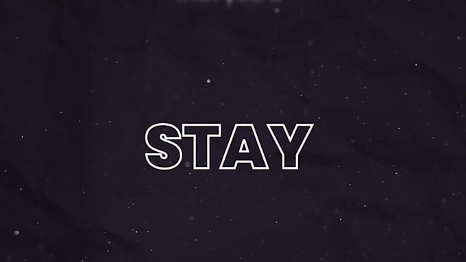 do a video lyric for your song