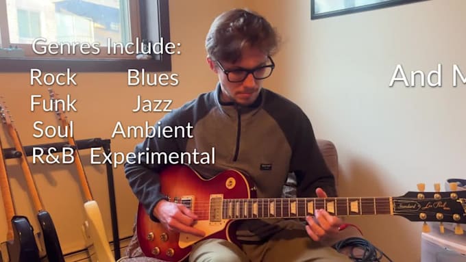 record professional, unique session guitar for your project