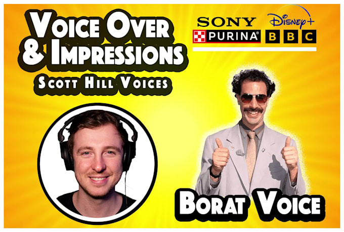 record a brilliant borat voice