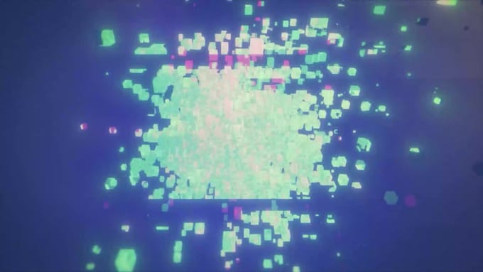 make a distorted glitch style music video
