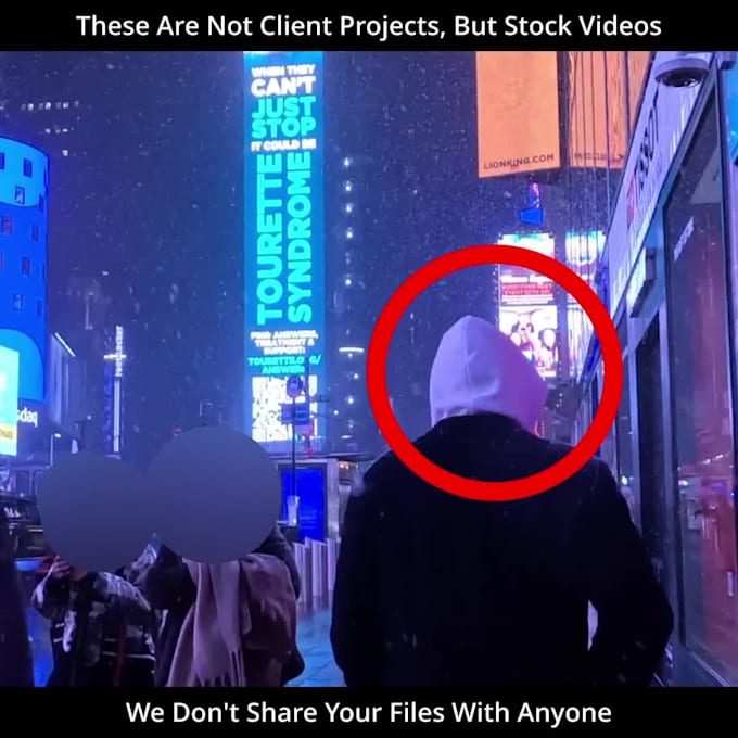 redaction work your videos
