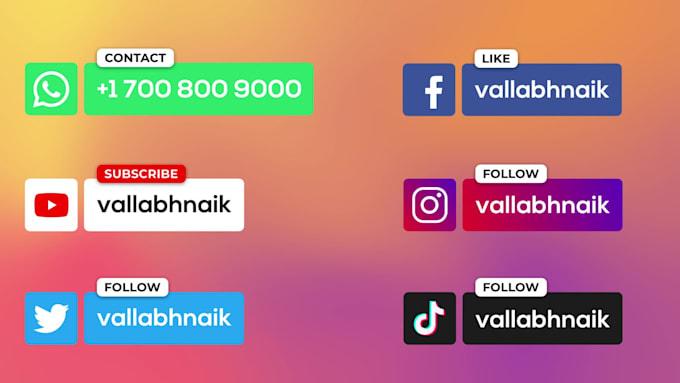 make amazing social media lower thirds