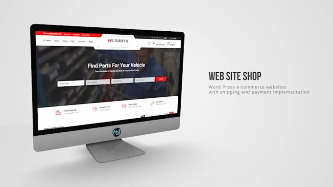 created modern and responsive wordpress website for you