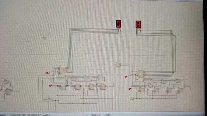 design combinational and sequential circuits using logisim or multisim