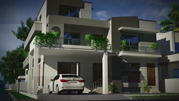 draw 2d house plan, floor plan using auto cad
