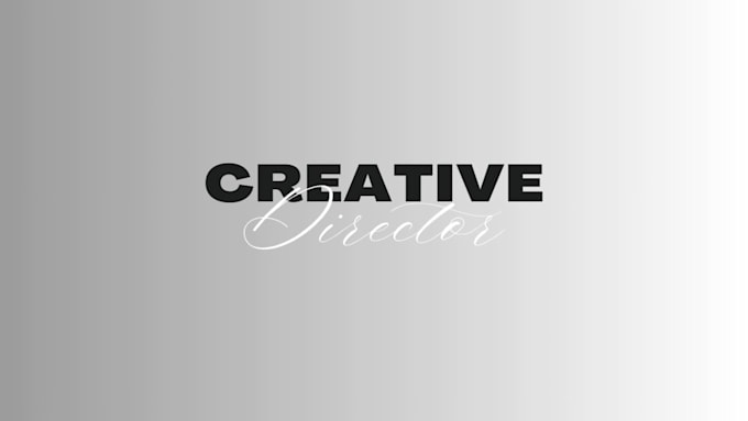 be your virtual creative director for film, video and branding