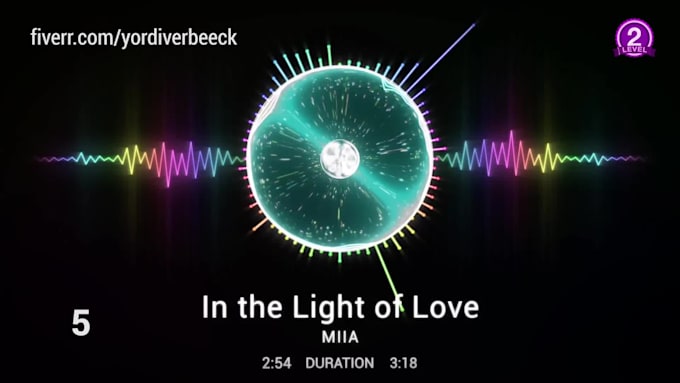 Create a 4k 60fps audio react visualizer for your music by ...