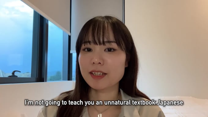 teach you natural japanese
