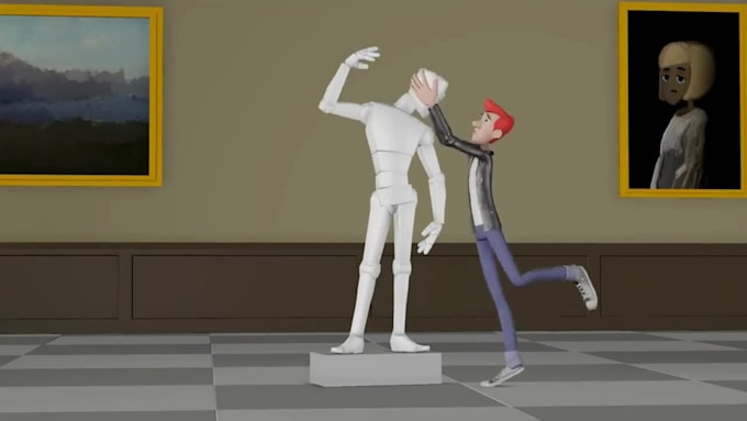 do 3d pixar animation, character animation , rigging
